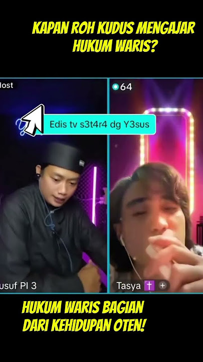 jika roh Kudus mengajarkan kehidupan,hak waris bagian dari kehidupan oten?