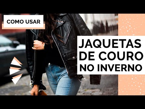 Vídeo: 8 Jaquetas De Couro Para O Inverno