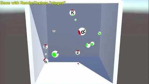 Text on physics balls - Unity3D RenderTextures