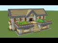 Minecraft - How to build a birch survival house