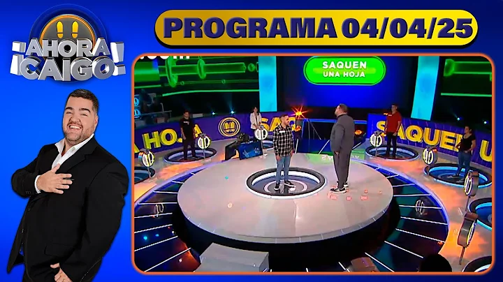 AHORA CAIGO - Programa 04/04/25 - INVITADO: MARCELO POLINO