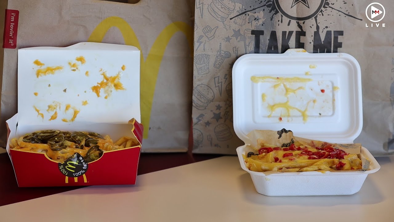 McDonald's & feud over chilli cheese fries, so we tried them