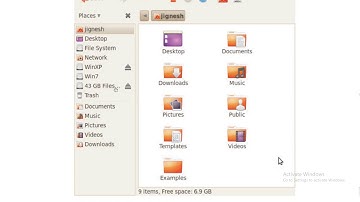 Guj Med Std 9 Computer Ch6 Ubuntu linux no Parichay Part2 Binalmiss
