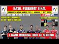 3 WAKIL INDONESIA KE SEMIFINAL ~ Hasil 8 Besar Badminton Asian Games 2026 Hari Ini LEO/DANIEL MENANG