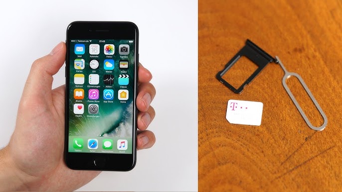 Apple Iphone 7 7 Plus Einrichten Nano Sim Einlegen Deutsch Swagtab Youtube