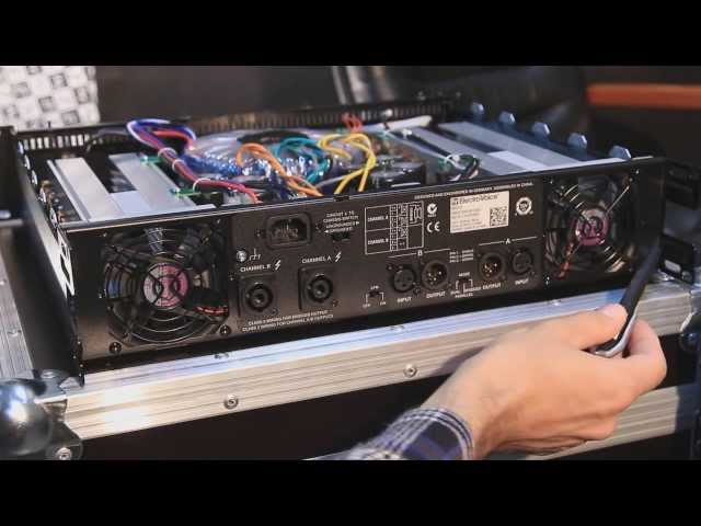 Усилитель Electro-Voice Q44 и Q1212 (UnPack Video) - YouTube