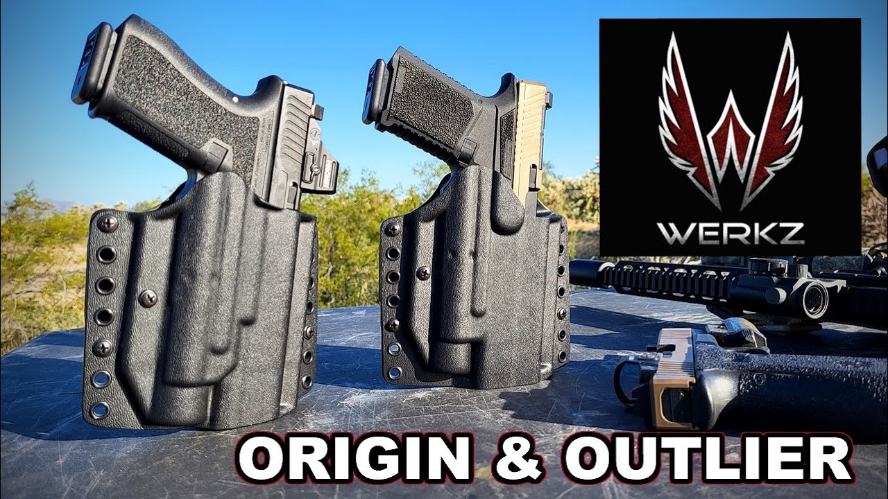 Werkz M6 Outlier Holster for Most Modern Pistols with Olight Most