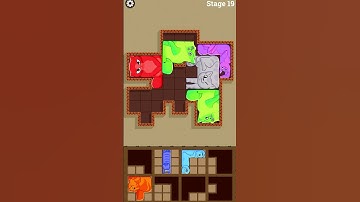 Puzzle Cats 🐱 Gameplay Stage 19 #shorts