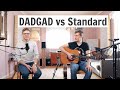 DADGAD vs Standard tuning for Irish guitar