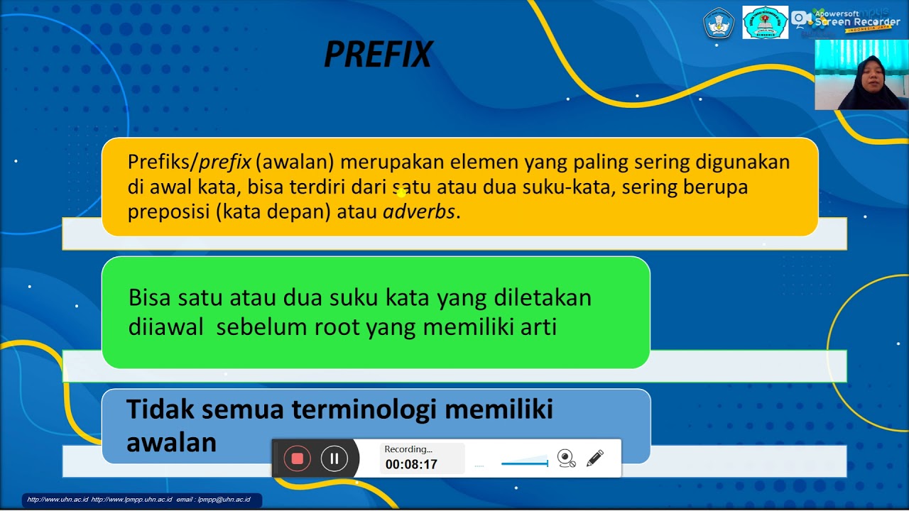 TERMINOLOGI MEDIS (VIDEO PEMBELAJARAN)