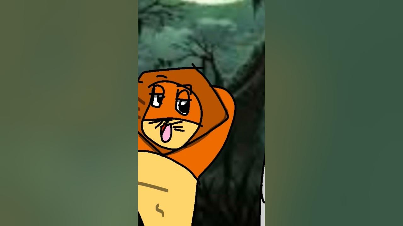 gegege no kitaro 2018 alex lion from madagascar vs neko musume from gegege no kitaro with dodging