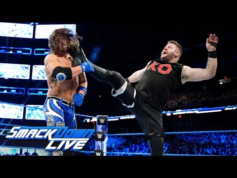 AJ Styles vs. Kevin Owens: SmackDown LIVE, Dec. 26, 2017