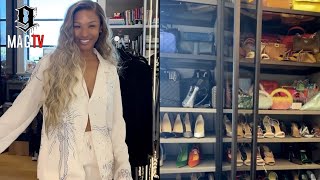 Lebron's Wife Savannah James 'Closet Reorganization' Episode Of IGTV Cribs!