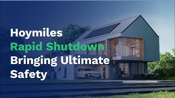 Hoymiles Rapid Shutdown - Take solar safety to the next level