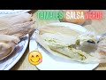 Receta tamales salsa verde con pollo