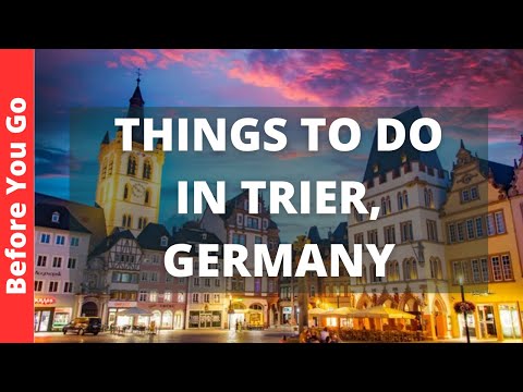 Video: Den kompletta guiden till Trier, Tyskland