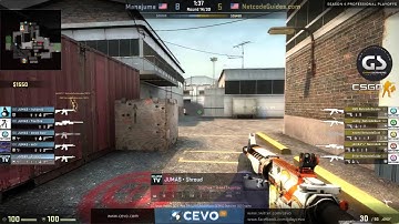 CEVO-Pro CS:GO Season 4 Playoffs: Manajuma vs. NetcodeGuides.com - LB Round 3 on de_cache (1 of 2)
