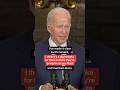 Biden says it&#39;s a &quot;big mistake&quot; for Israel to occupy Gaza #shorts