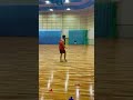 渾身の蹴り