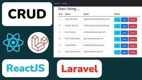 CRUD API using Laravel + React | Khmer | PART 5