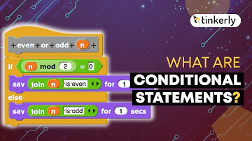 What Are Conditional Statements? Coding For Kids - Tinkerly
