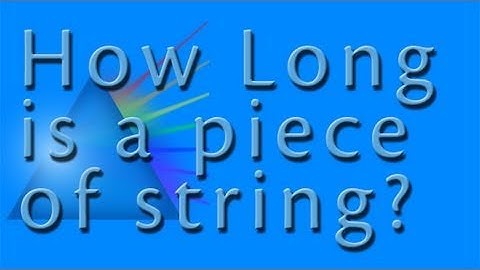 How long is a piece of string? | Learn British English with Britlish
