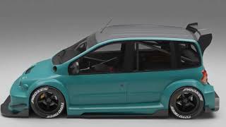 World's First Widebody Fiat Multipla!!!_HD Fiat Multipla Wide Body