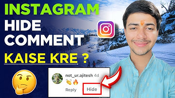 Instagram par Comment Hide Kaise Kare ? How To Hide Comment on Instagram |