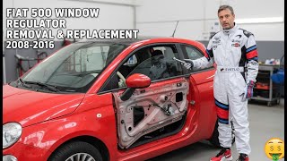 Broken Window? How to Replace a Fiat 500 Window Regulator & Motor Assembly