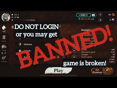 The Wolf Online Simulator - They Broke the game! DO NOT LOGIN or you may get banned(wait for update)