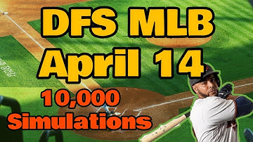 April 14 MLB DFS Top Plays