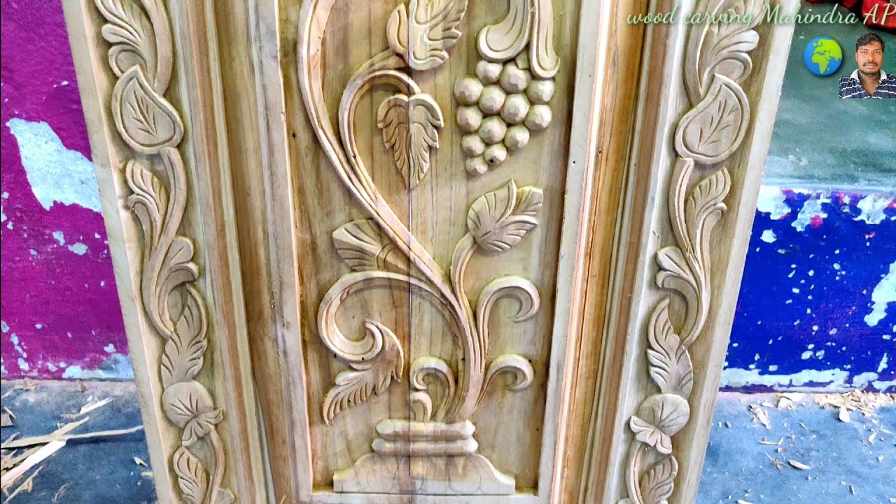 Double doors design wood carving designing famous centre beautiful ...