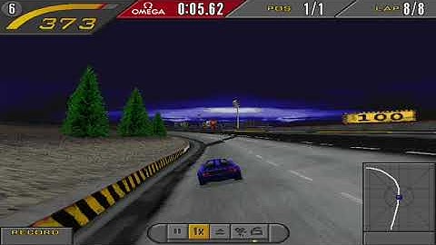 NFS 2 SE - Proving Grounds - McLaren F1 - wild - forward [0:48.68]