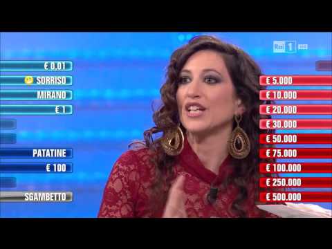 Adriana Riccio - Affari tuoi 01/02/2016 - RaiUno versione HD 720p