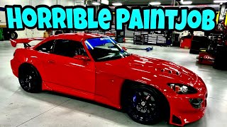 Car Painting: Fixing a Bad Paint Job! Part 1