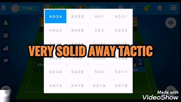 SOLID AWAY TACTIC 442B