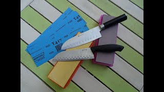 Sharpening, Japanese whetstone vs wet &amp; dry sandpaper