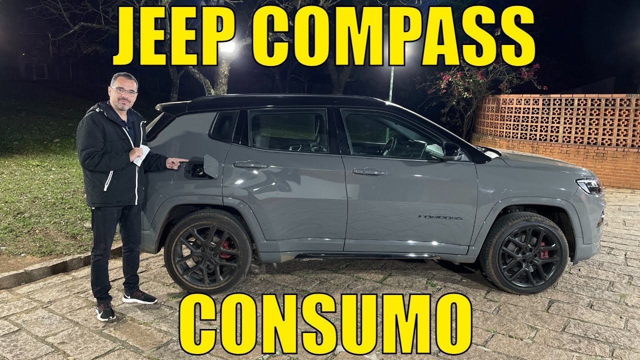 Jeep Compass Blackhawk 2.0 Turbo - Teste de consumo na bomba de combustível