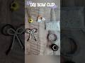 DIY CUTE BOW CLIP 🤯✨#diy #new #art #craft #handmade #bow #clip#beautiful#easy#bowclip#simple