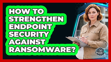 How To Strengthen Endpoint Security Against Ransomware?