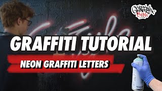 HOW TO MAKE NEON GRAFFITI LETTERS