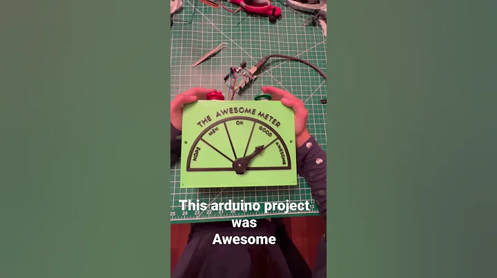 The Awesome Meter: Fun Arduino Project