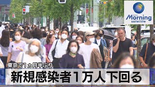 東京で１ヵ月半ぶり　新規感染者１万人下回る【モーサテ】（2022年8月30日）