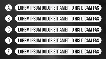 Animated Bullet Lists After Effects Templates