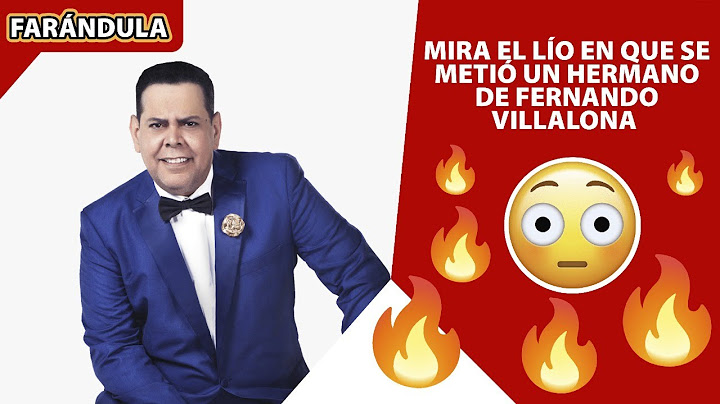 Mira el lío en que se metió un hermano de Fernando Villalona