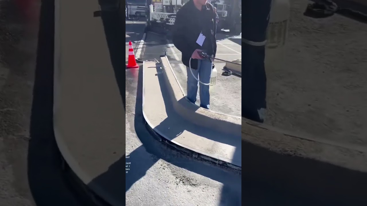 Concrete curb work! 🤩👍 