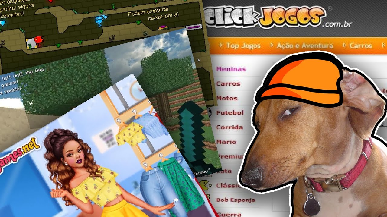 EXPLORANDO AS PROFUNDEZAS DO CLICK JOGOS' - YouTube