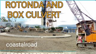 206 : # update# Roxas Rotonda -Box Culvert -Exi Davao City Coastal Road Project.