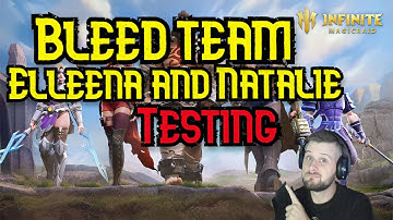 Elleena and Natalie Bleed Test - Infinite Magicraid