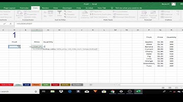 EXCEL for College | Data Validation and Vlookup